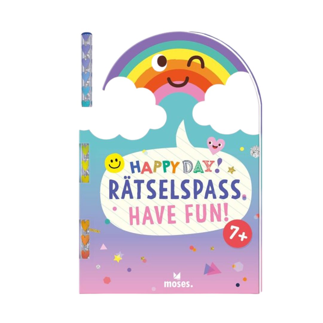 Rätselheft für Kinder 'Happy Day Rätselspaß'