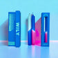 Rainbow Studio | Neonkerzen im 2er-Set 'Wily' blau/pink