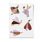 Reflektierende Sticker 'Flatter Freunde'