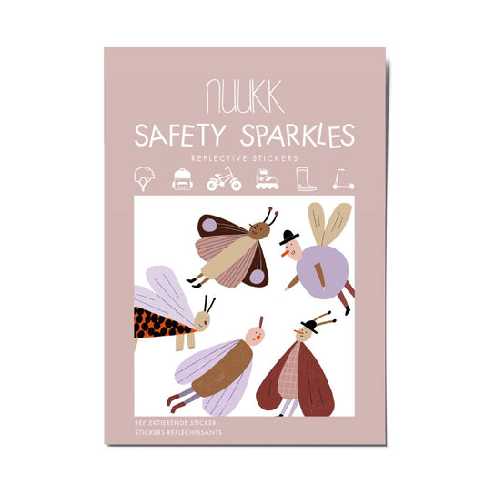 Reflektierende Sticker 'Safety Sparkles Flatter Freunde'