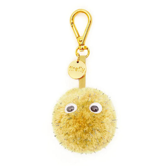 Reflektor Pom-Pom-Ball 'Zitrone' gelb