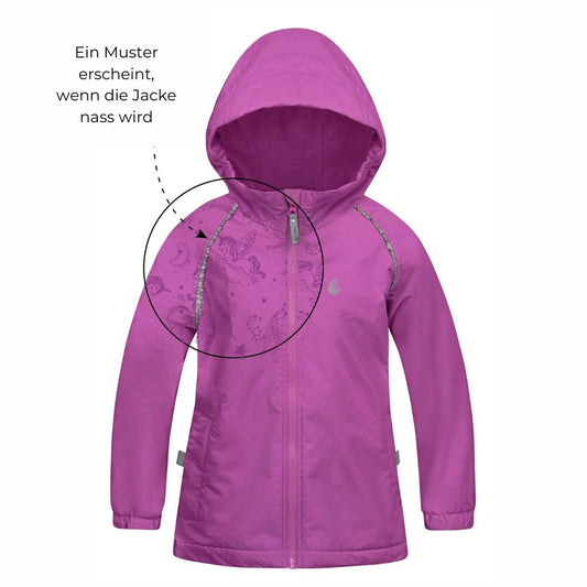 Sturm Jacke 'Spalsh Magic' berry