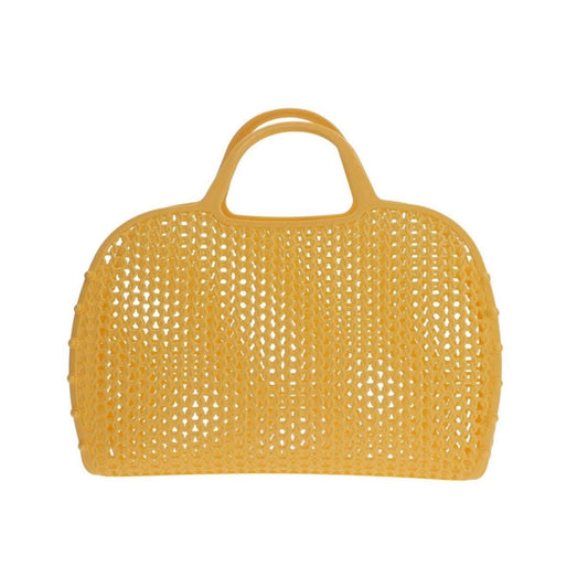 Retro Vintage Tasche sonnengelb