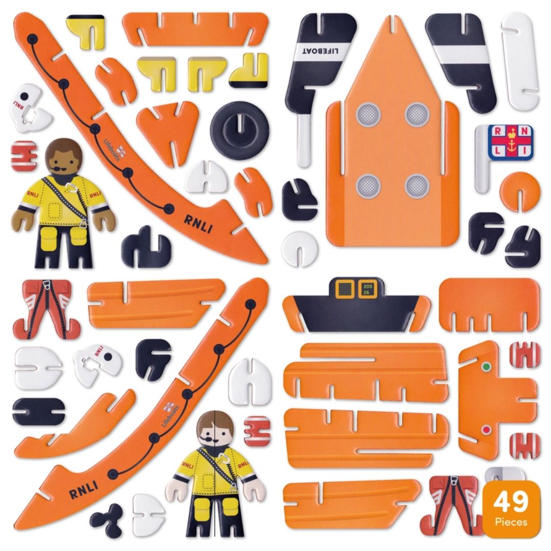 Spielset 'RNLI Inshore-Rettungsboot' Konstruktionsset