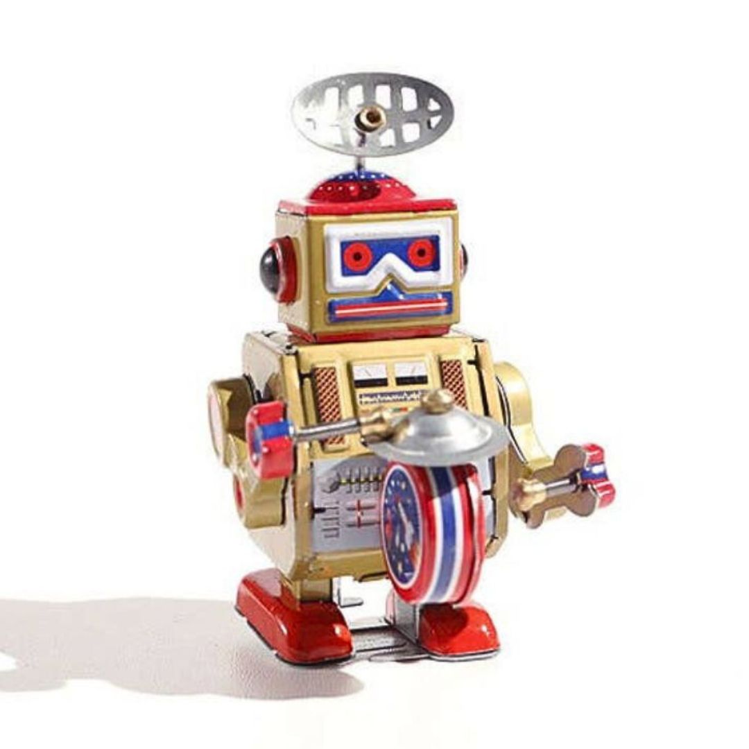 Aufziehspielzeug Roboter 'Big Band'