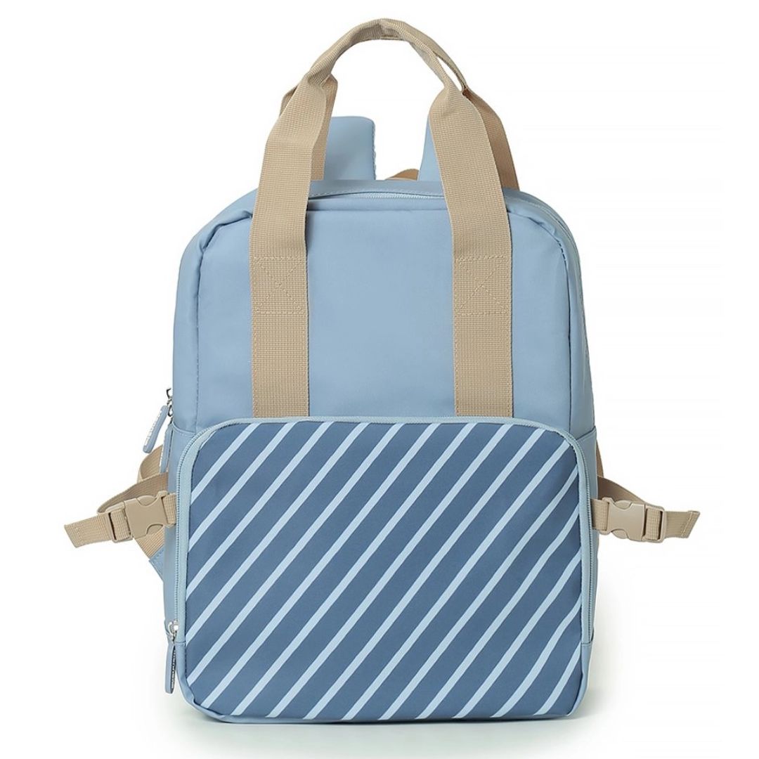 Kinder Thermorucksack 'Stripes' blau 36cm