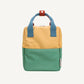 Rucksack 'Colourblocking' gelb/grün