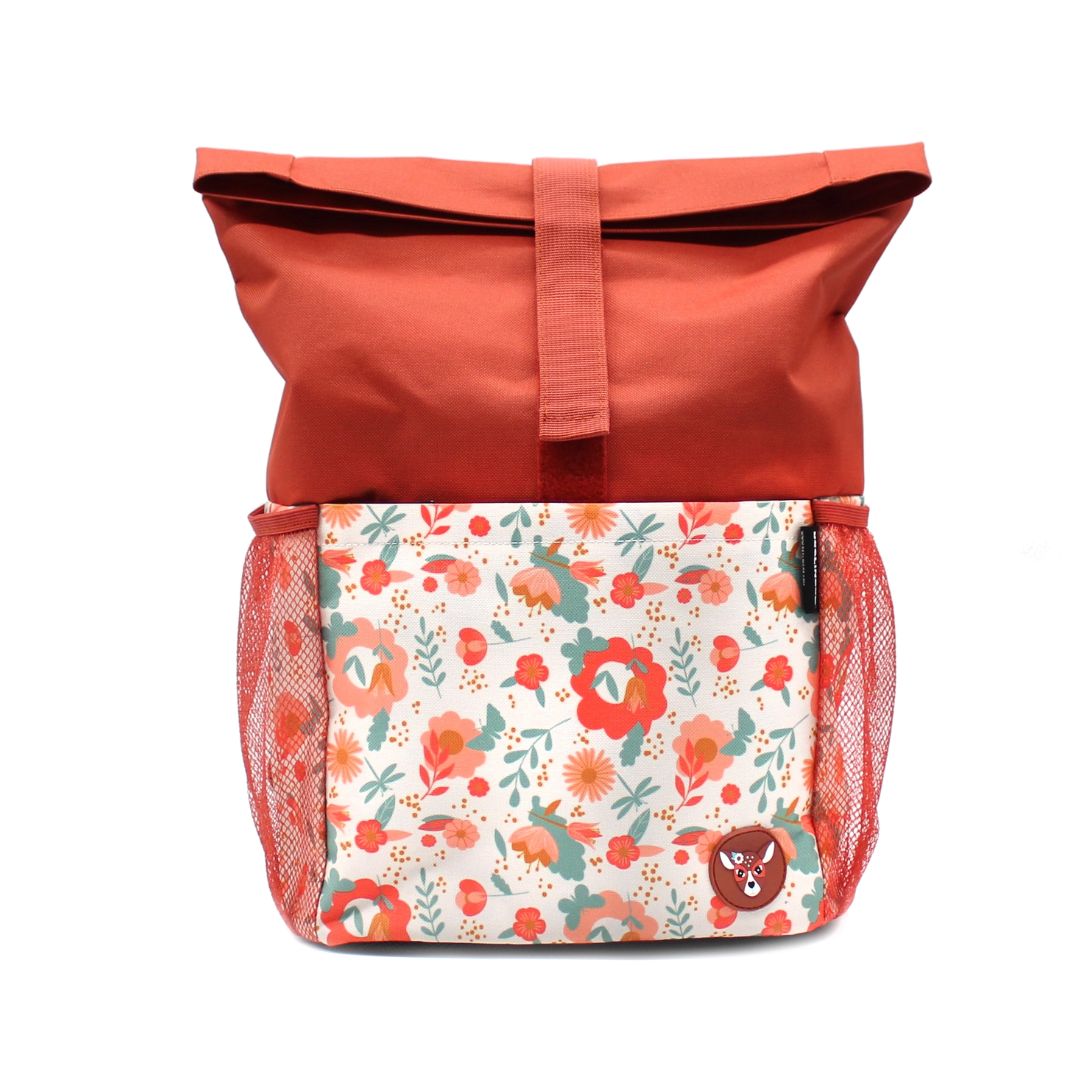 Rucksack ROLLTOP 41cm 'Melimelos der Hirsch'