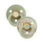 Runder Schnuller aus Naturkautschuk 2er Set Jasmine/Sage