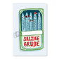 KIND MIND Karte | salzige gruesse sardinen