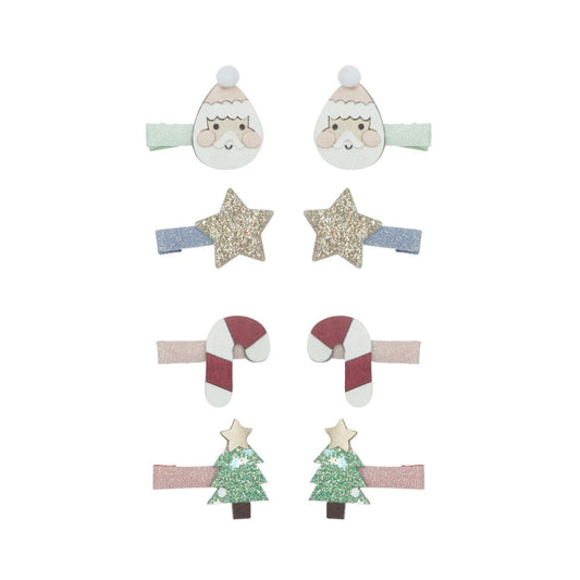 Santa Mini Clips