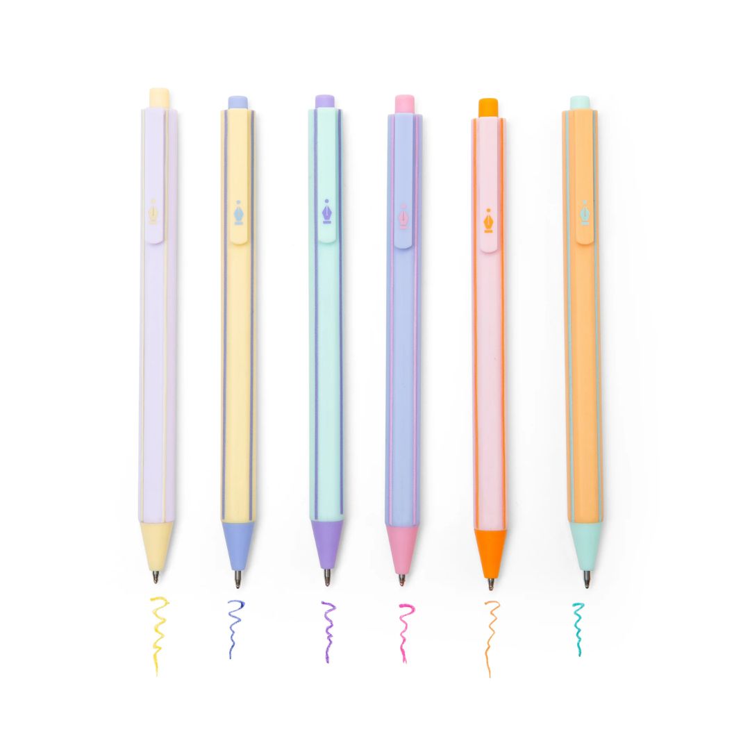 Schimmerndes 6er-Gelstift-Set zum Schreiben 'Glitter Gel Pens'
