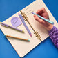 Schimmerndes 6er-Gelstift-Set zum Schreiben 'Glitter Gel Pens'