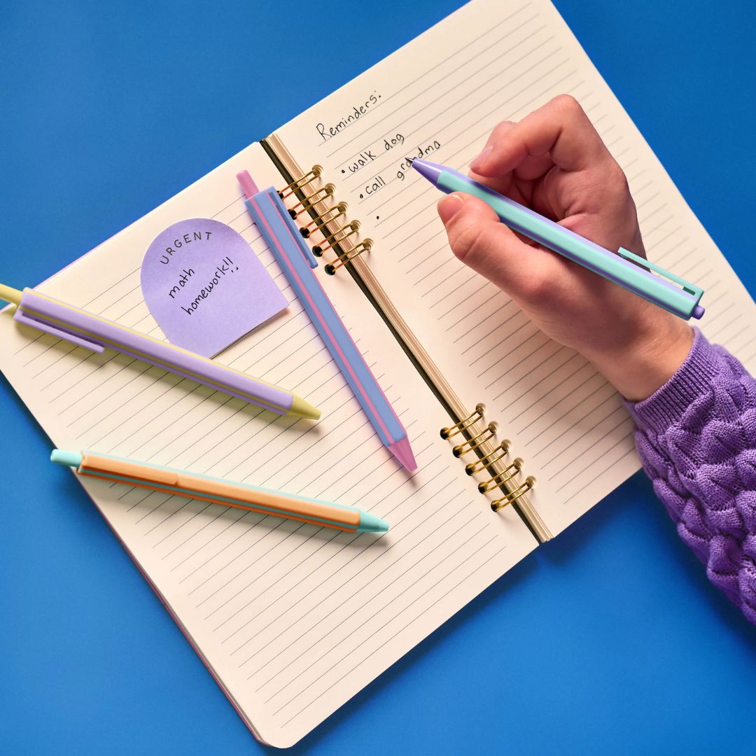 Schimmerndes 6er-Gelstift-Set zum Schreiben 'Glitter Gel Pens'