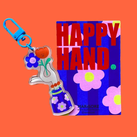 Schlüsselanhänger 'Happy Hand'