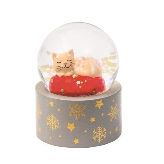 Schneekugel Schneezauber 'Katze'