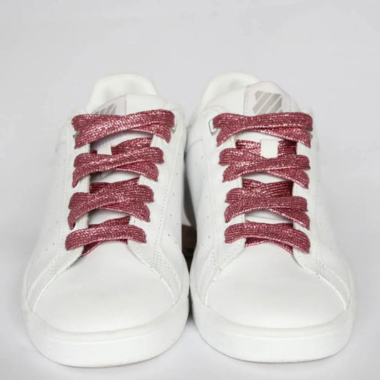 Schnürsenkel Glitzer rosa