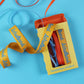 Geschenkband-Set „Schulkind“ orange/blau