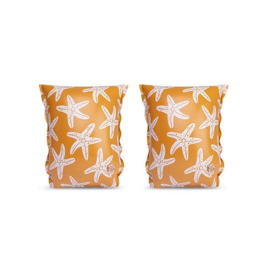 Schwimmflügel 'Seesterne' orange 2-6J