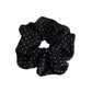 Scrunchie 'Polka Dots schwarz'