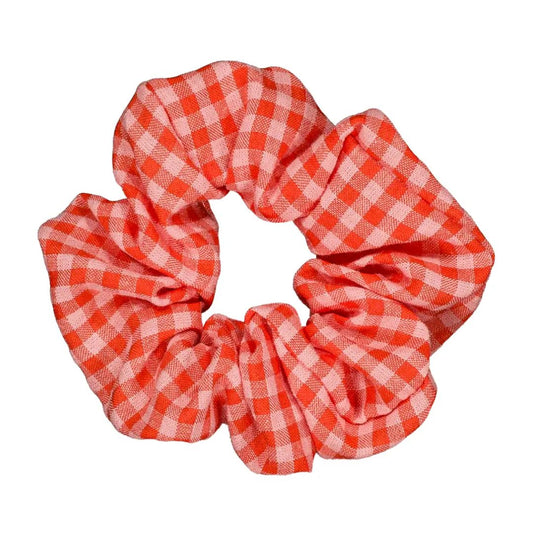 Scrunchy kariert 'Liebling Vichy Erdbeer'