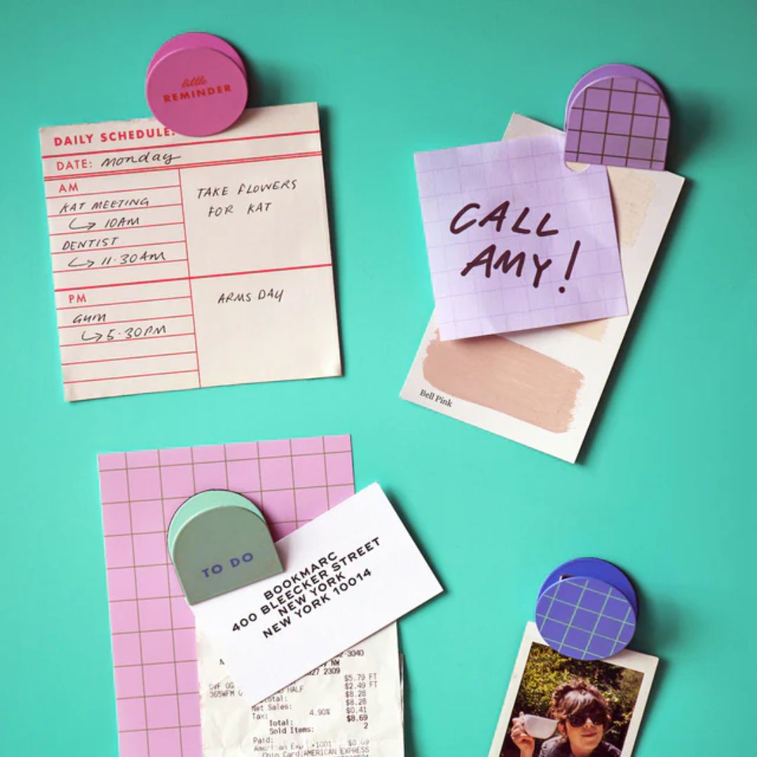 Set von 4 magnetischen Clips