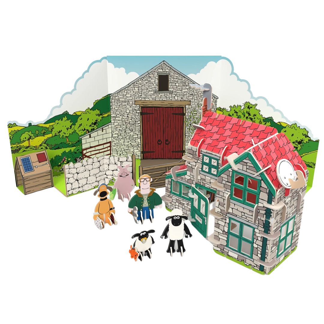 Spielset 'Shaun Das Schaf' 3D Konstruktionsset