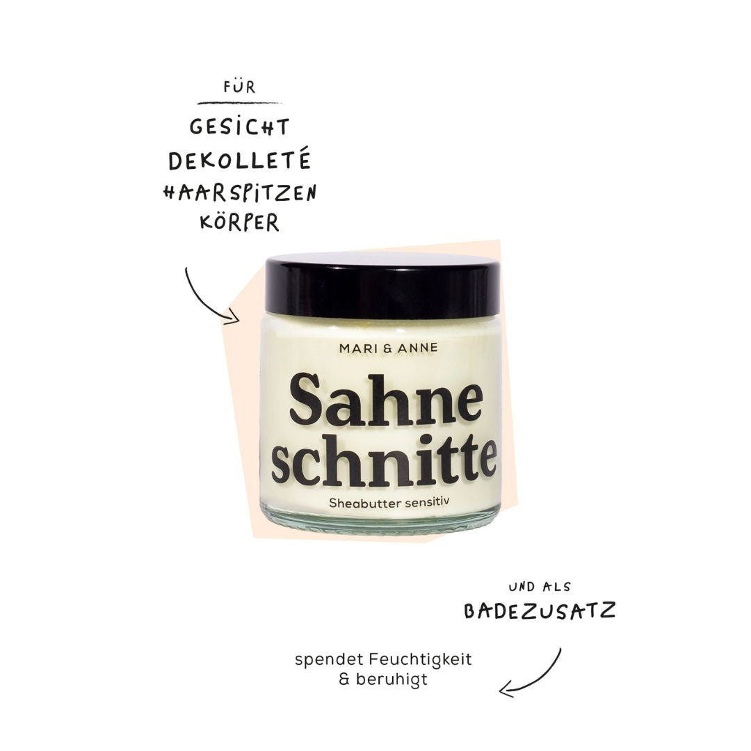 Sheabutter 'Sahneschnitte Sensitiv'