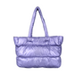 Damen Shopper unifarben lila