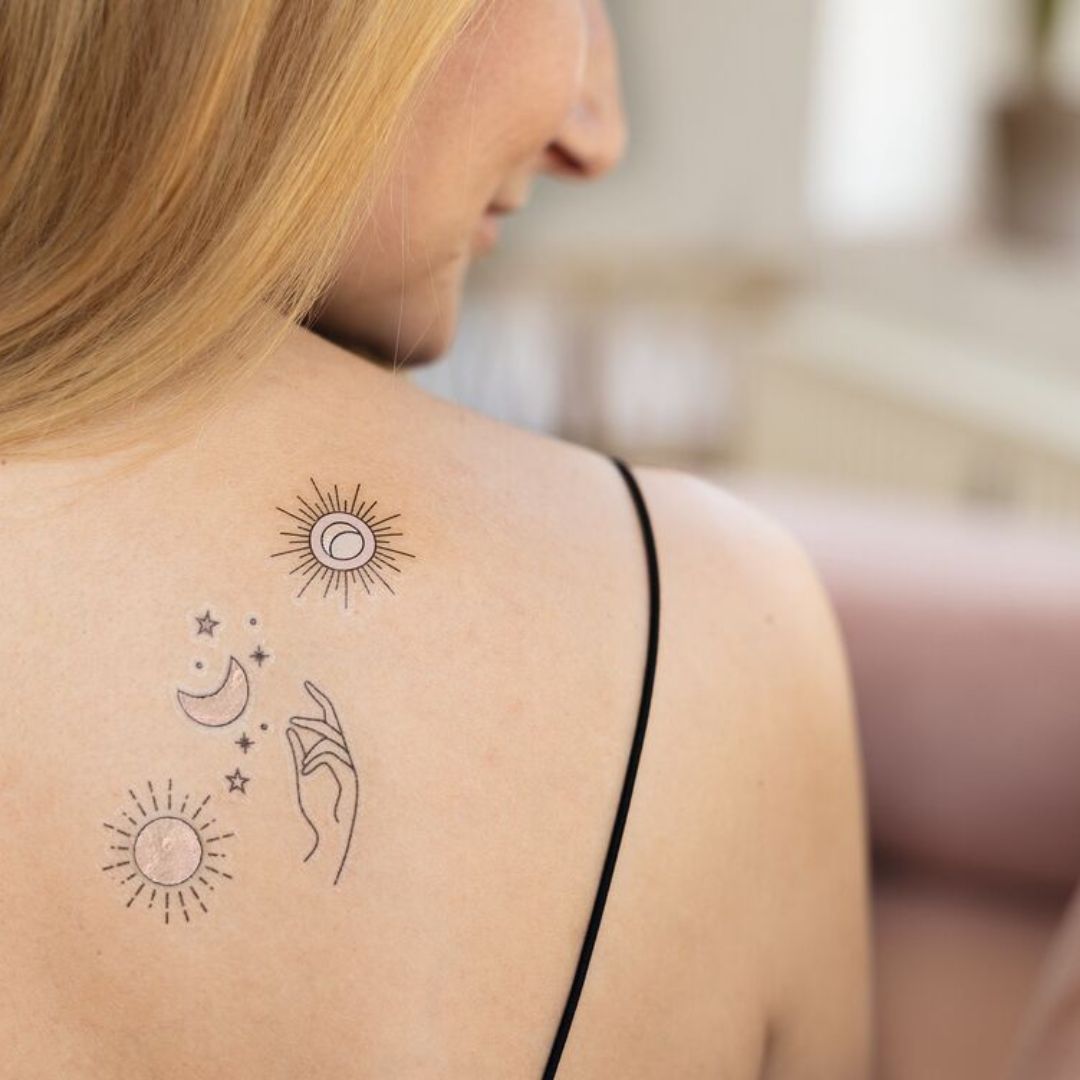 Temporäre Tattoos 'Smile'