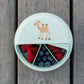 Bento Disc Lunchbox Kinder 'Kamel' mintgrün 18 cm