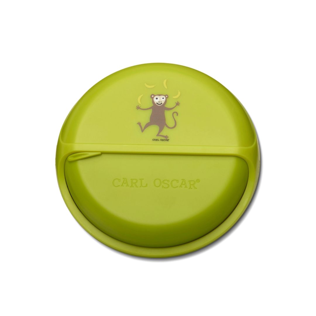 SnackDisc™ Kinder - 'Affe' limettengrün