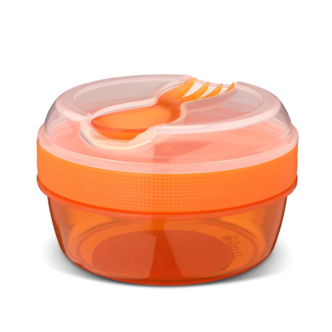 n'Ice Cup, Snackbox mit Kühlscheibe - Orange