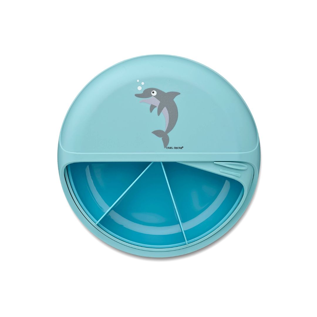 BentoDisc™ Snackdisc Delfin blau