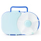 GoBe 2in1 Lunchbox & Snack Spinner mit Sticker blau