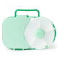 GoBe 2in1 Lunchbox & Snack Spinner mit Sticker sage green