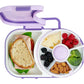 GoBe 2in1 Lunchbox & Snack Spinner mit Sticker lila