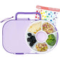 GoBe 2in1 Lunchbox & Snack Spinner mit Sticker lila