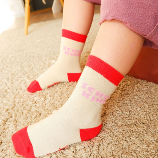 Socken 'Schulkind' rosa
