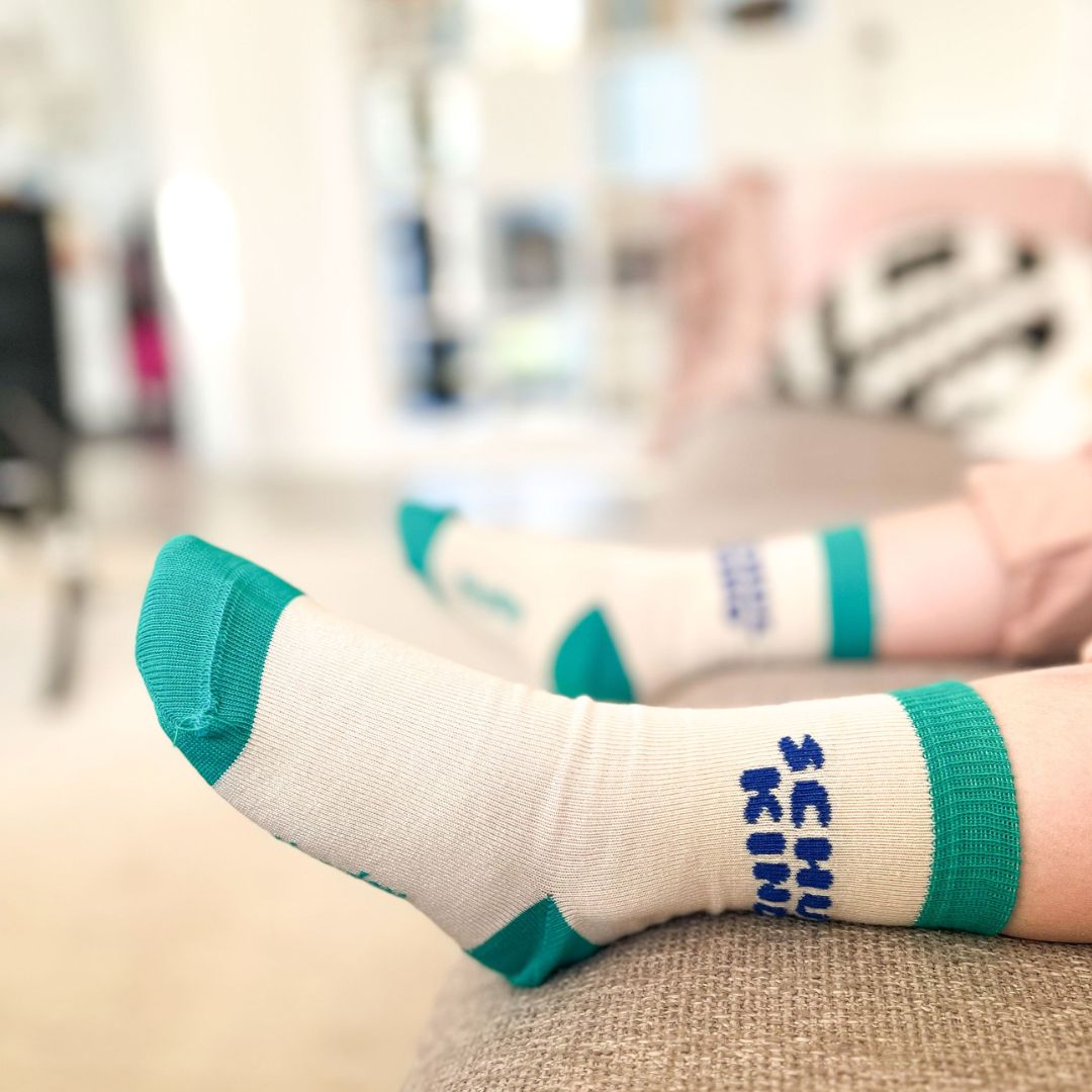 Socken 'Schulkind' blau