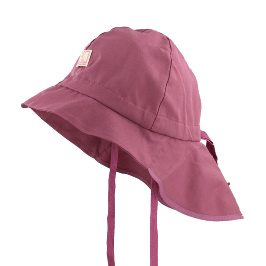 PICKAPOOH | Sommer Strick Mütze 'Feuerwehr' beere