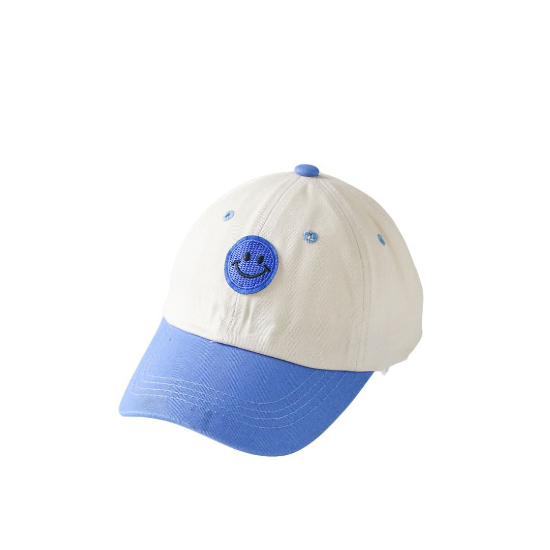 Kinder Cap mit farbigem Smiley