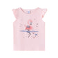 T-Shirt für Mädchen mit Flamingo Print