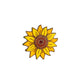 Anstecker 'Sonnenblumen-Pin'
