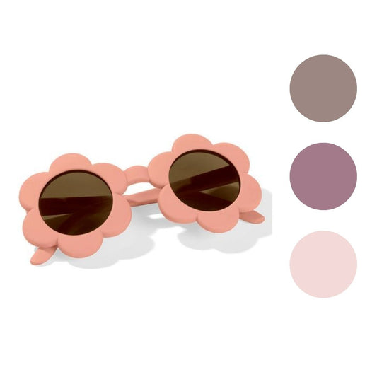 Kinder Sonnenbrille Blume rund