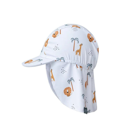 Baby Sonnenhut mit UV und Halsschutz 'Dschungel'