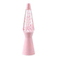 Lavalampe Spaceship Glitter pastellrosa
