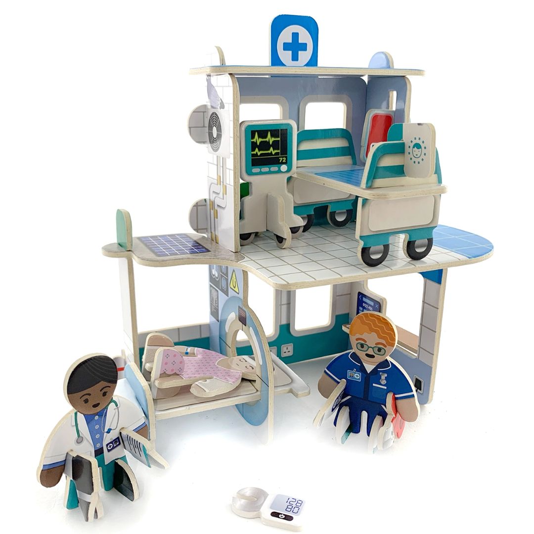 Spielset Steckspiel 'Krankenhaus' 6+