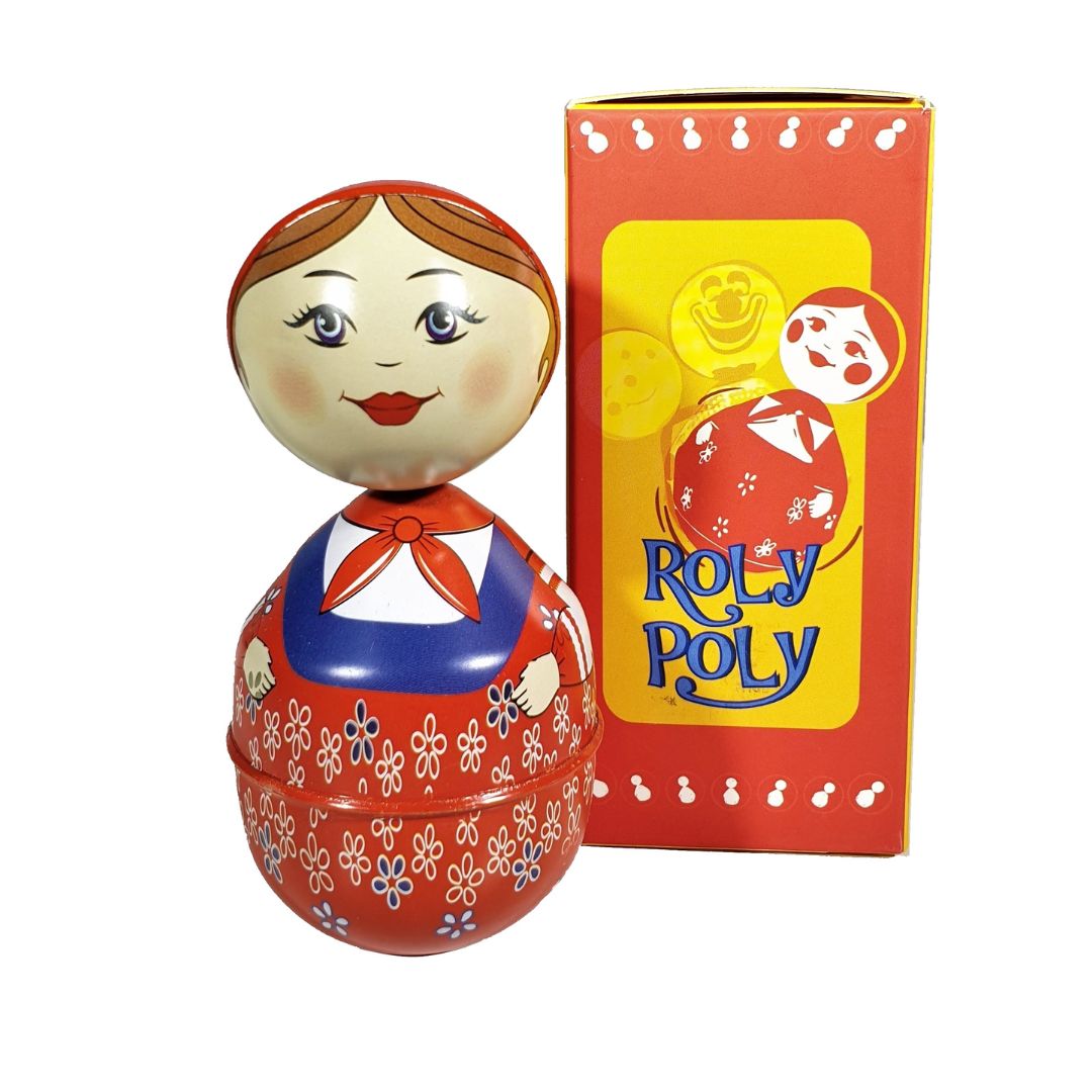 Stehaufmännchen 'Frau Roly Poly'