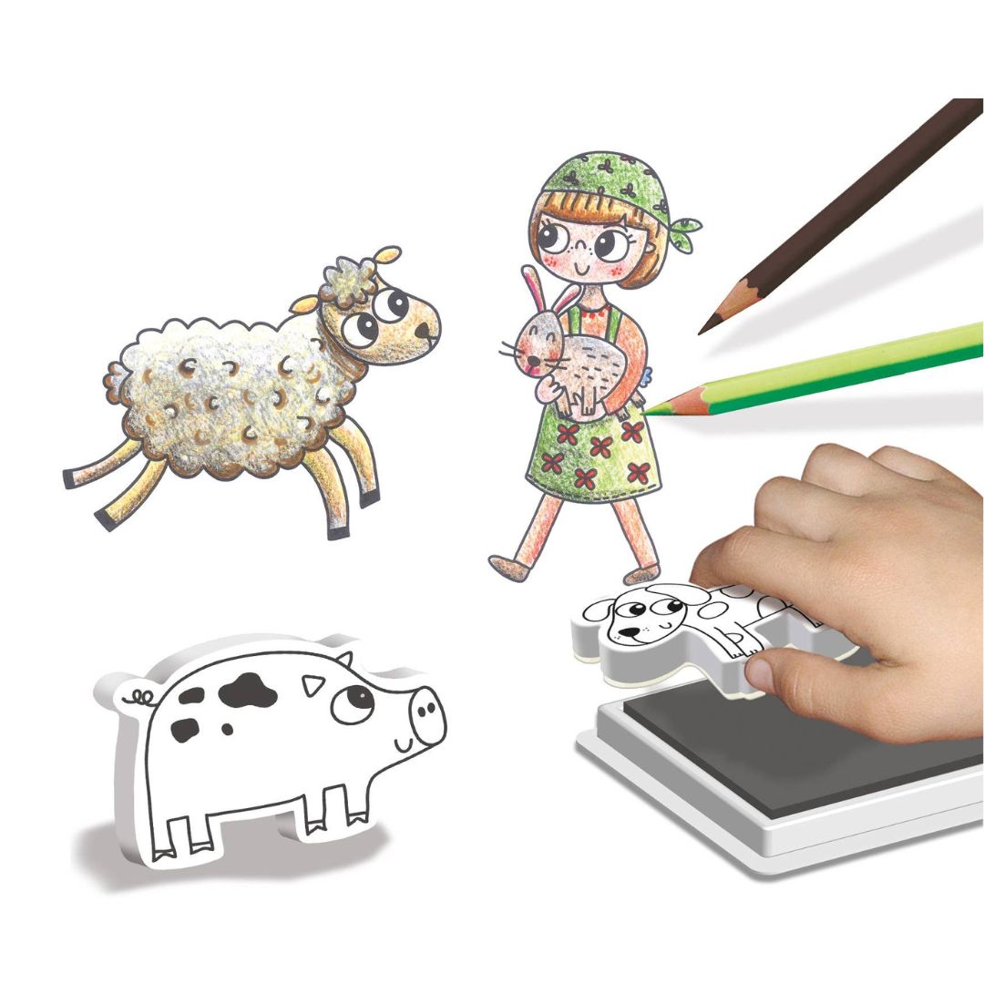 Stempelset: 'Meine kleine Farm'